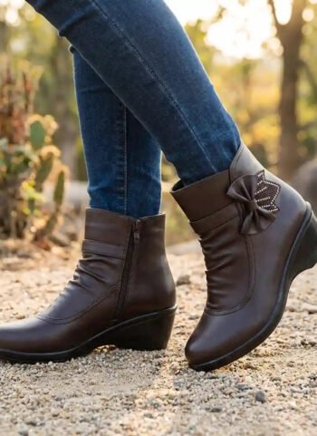 Boho Leather Mid-Boots